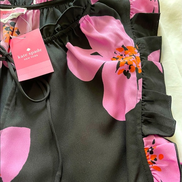 Kate Spade Flower Sleeveless Top XL, NWT - Picture 1 of 3